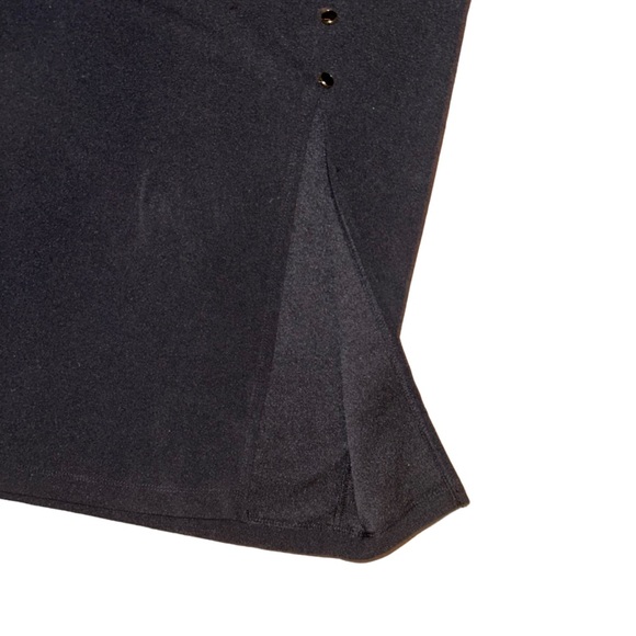 NWOT New York Clothing Co. NYCC Black Skirt Size L Elastic Waist - Picture 4 of 10